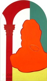 (F133), 2005, 225X130 cm., eitempera op doek/ egg tempera on canvas